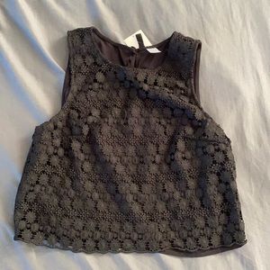 Brand new H&M crouched black sleeveless top